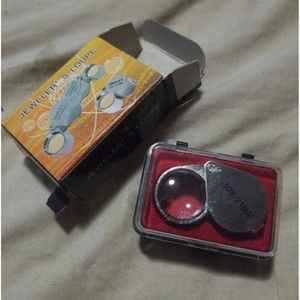 30x 21mm Glass Magnifying Magnifier Jeweler Eye Jewelry Loupe Loop
